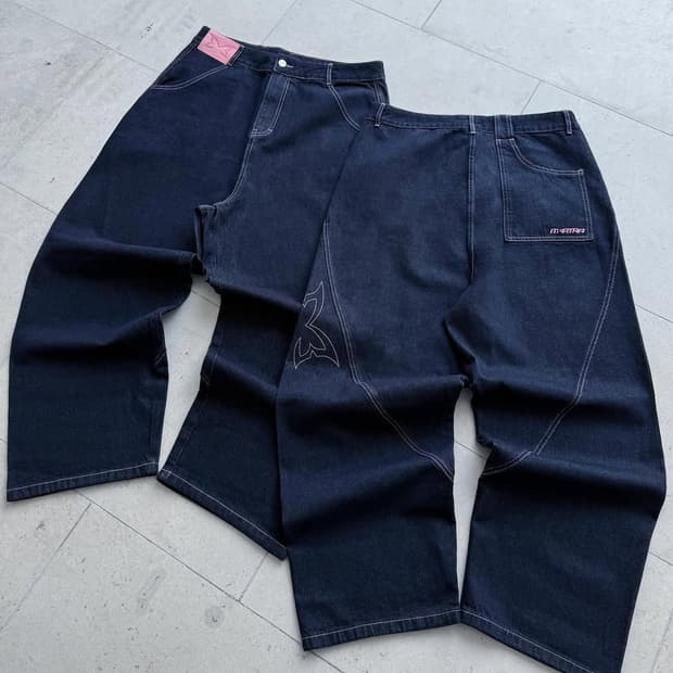 Mertra Reverse bigstep denim L