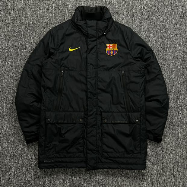 나이키 13-14 바르셀로나 미드필드 패딩 자켓 M