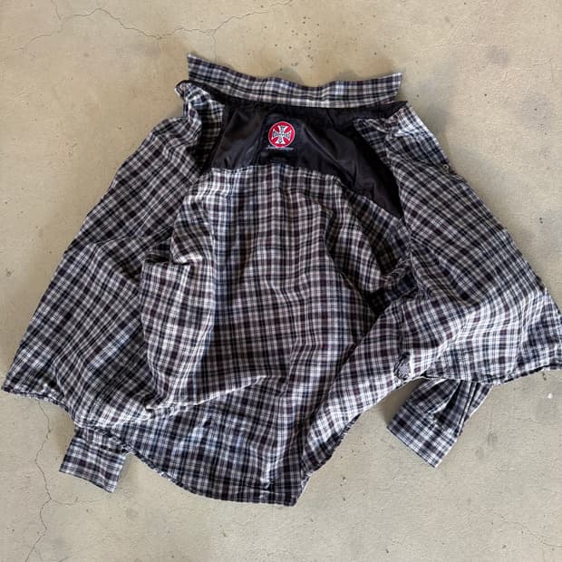 120$빈티지 웨스트 코스트 챠퍼스 플란넬 셔츠 XL