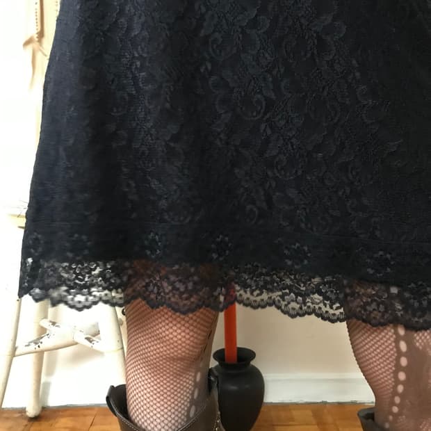 intage lace skirt (25inch)