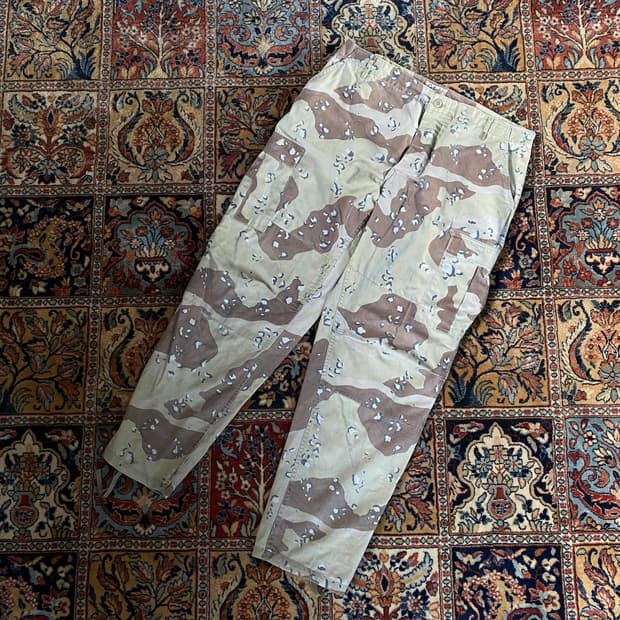 🌊90-00 cabela's 사막6색 초코칩 BDU 팬츠 (XL)