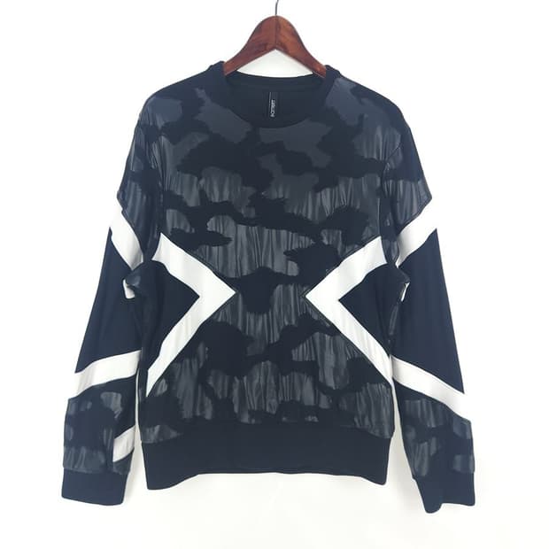 [남M]닐바렛 카모 프린팅 맨투맨[Y61-221]