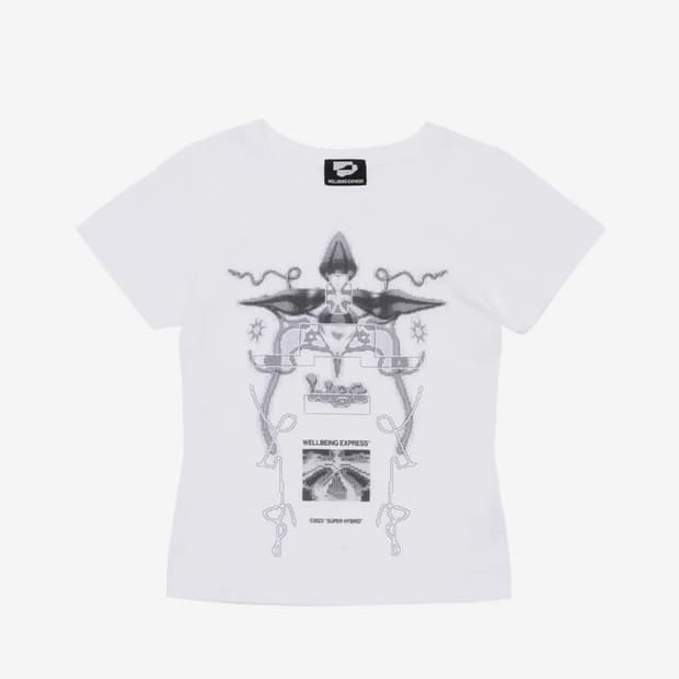 웰빙익스프레스 Digital Tattoo Tee Renewal 화이트
