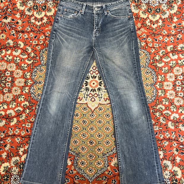 [29] 리바이스 JAPAN 우먼즈 그레이쉬 부츠컷 플레어 데님팬츠