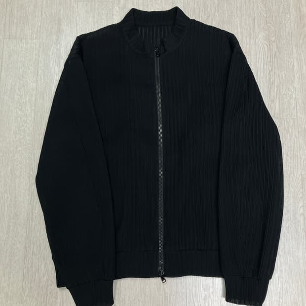 [105] 타임옴므 플리츠 블루종 재킷