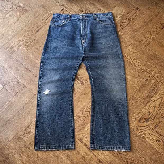 [38]00's 리바이스 517 멕시코제 빈티지 페이딩 플레어진 F49