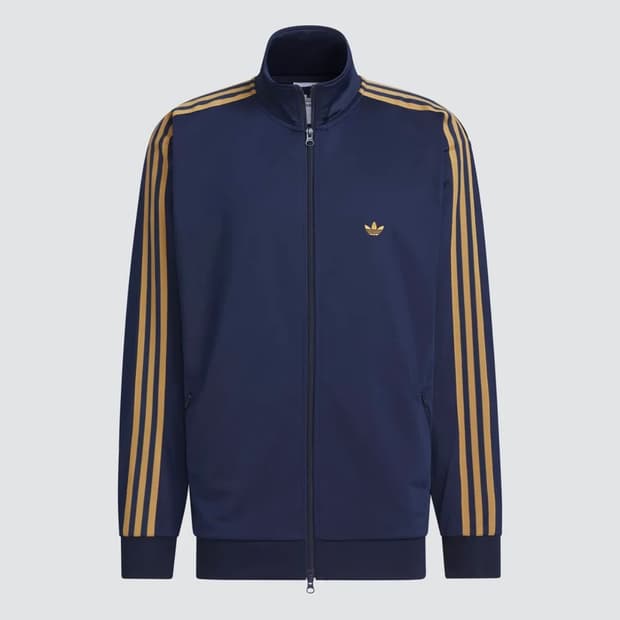 아디다스 져지 BB트랙탑 네이비:오렌지 M