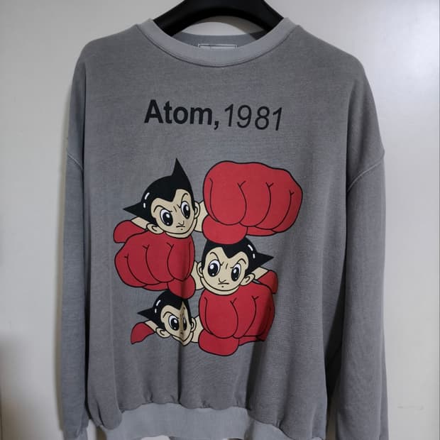 오버핏 프리 ELF 07's 아톰 맨투맨