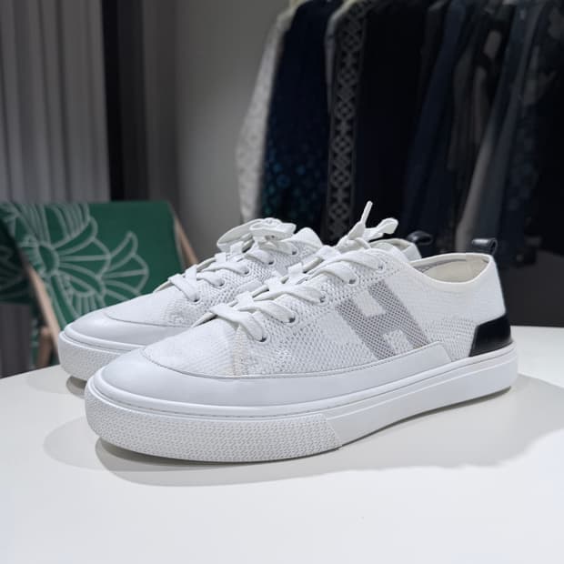 41 / 에르메스 딥 니트 카프스킨 누아 스니커즈