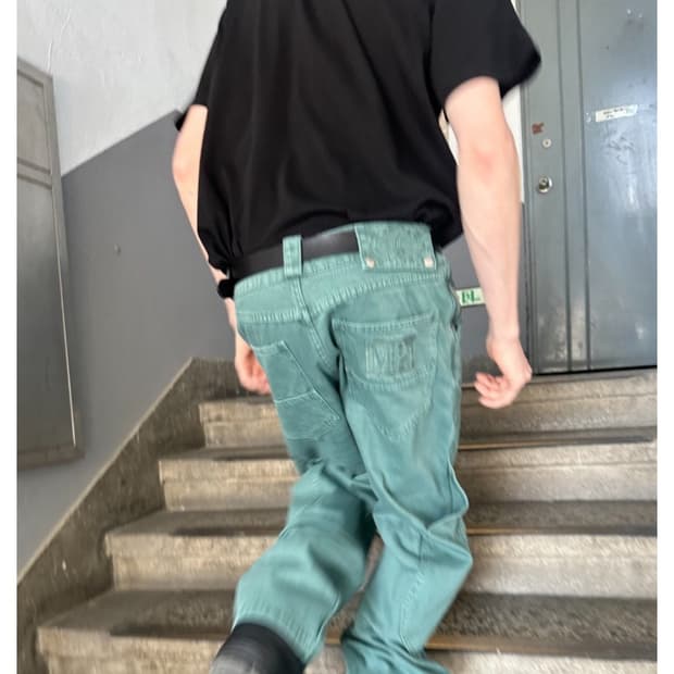 플라스틱 프로덕트 카프 포켓펜츠 에메랄드 S