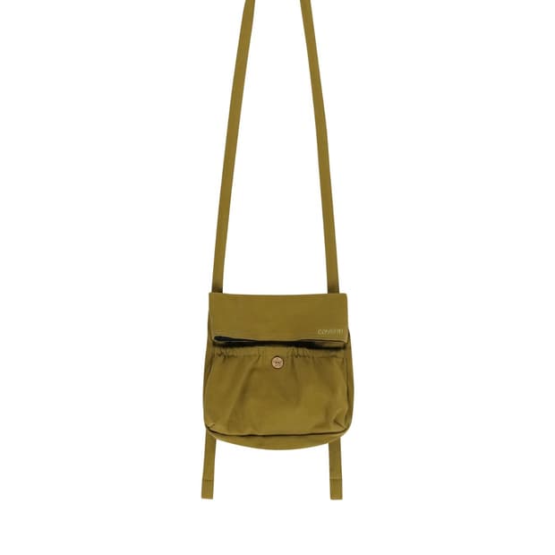 coyseio folding sweat cross bag olive