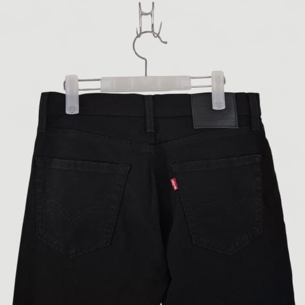 [30]리바이스 프리미엄 블랙 데님청바지 스판
