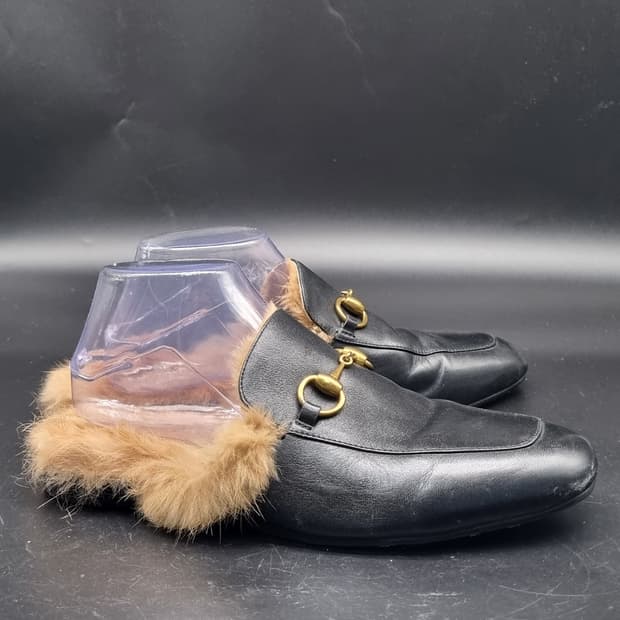 구찌 프린스 타운 레더 남성뮬260