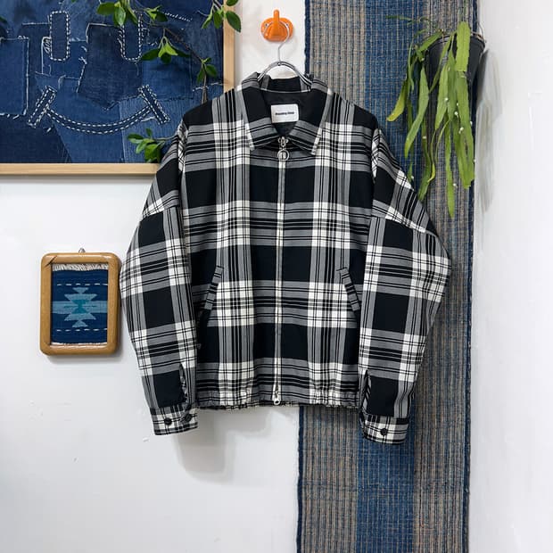 MONKEY TIME  Two way check jacket 