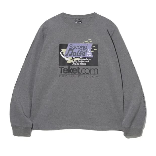 테켓 롱슬리브 그레이 m