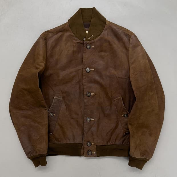 Montepo 레더 자켓