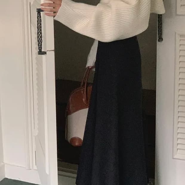 메이비베이비 Navis 롱스커트 m