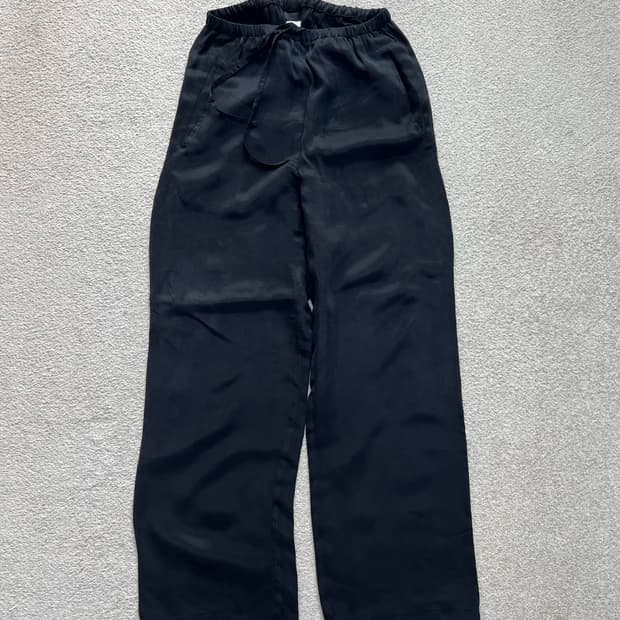 머듈 램블팬츠 블랙큐프라 2사이즈