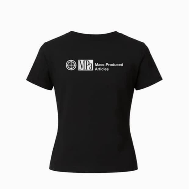 바로배송)m 플라스틱프로덕트 MPa T-SHIRT WOMEN 반팔티셔츠