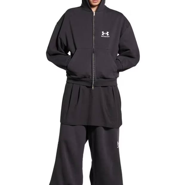 발렌시아가 언더아머 후드집업 [XS]