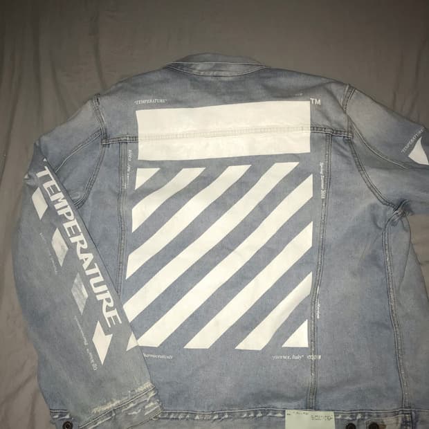 오프화이트 청자켓