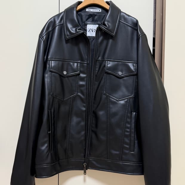 자라 가죽자켓