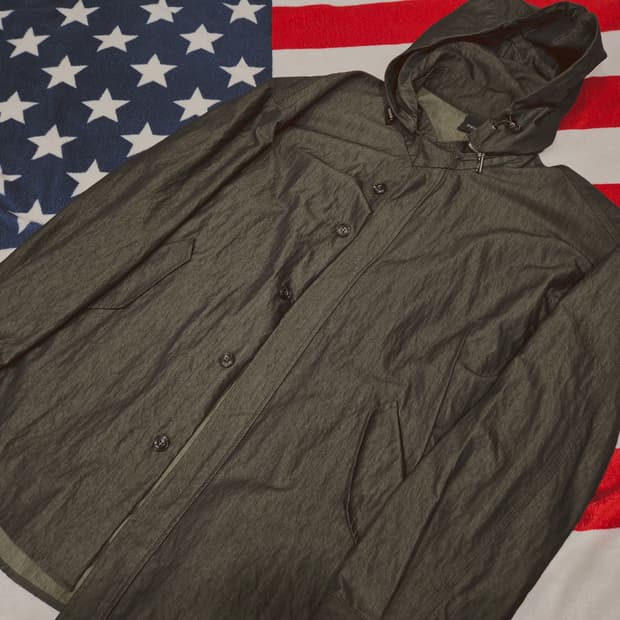 시스템 옴므 디테쳐블 후드 셔츠 자켓