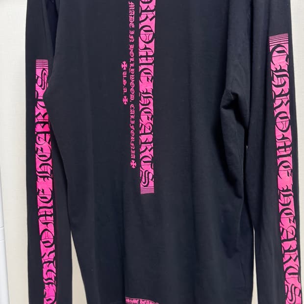 떨이)크롬하츠 할리우드 프린팅 롱슬리브 m 