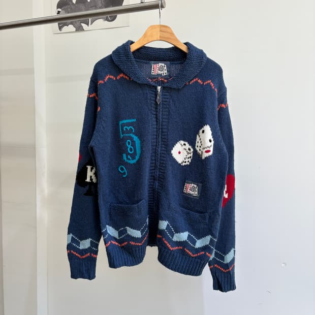 KARL HELMUT 니트집업