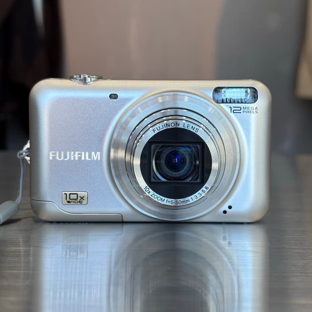 박스O/민트급)후지필름 파인픽스 JZ300 실버 빈티지디카
