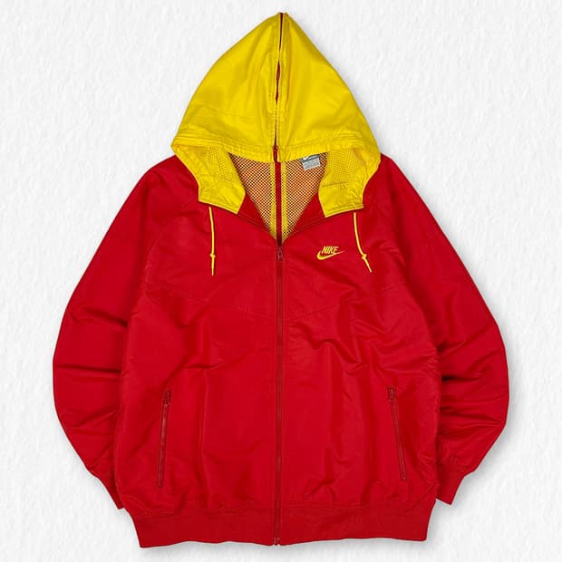 나이키 완전 절개 바람막이