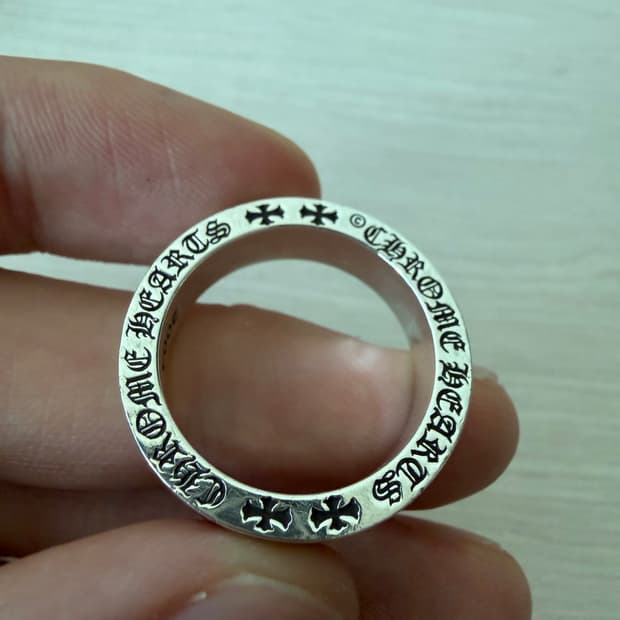 [us9.5]크롬하츠 퍽유링 fuckyou링