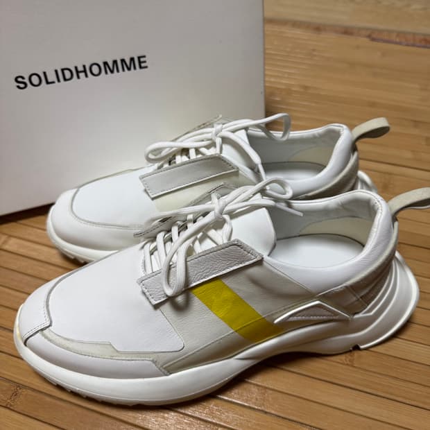 솔리드옴므 30주년 컬렉션 어글리 스니커즈(택포함)