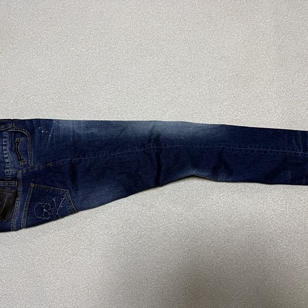 필립 플레인 여름용 스판 청바지 남성용 33인치