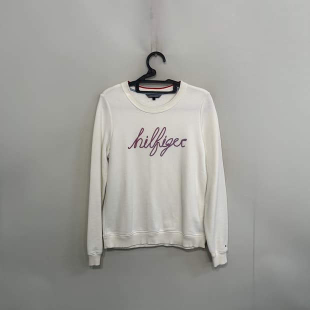 타미힐피거 여성 맨투맨 S