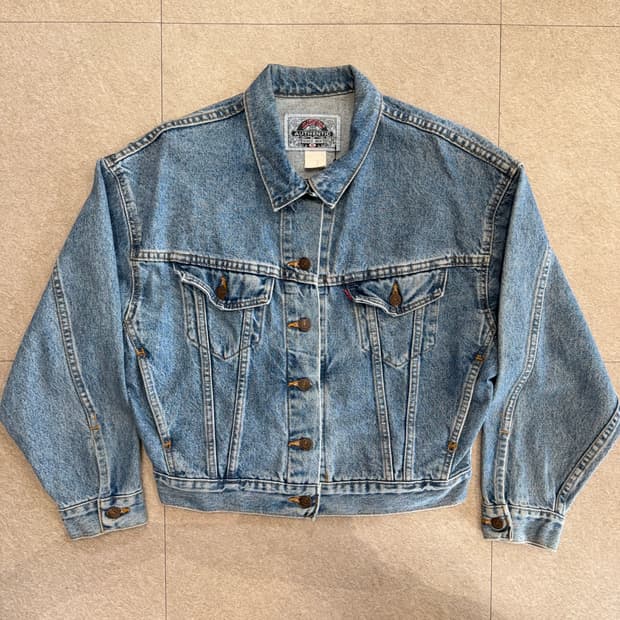 90s 리바이스 데님 트러커 숏 자켓