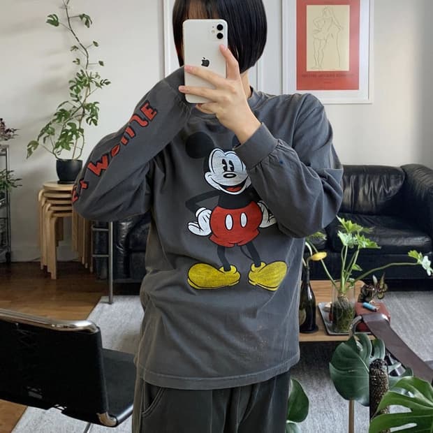 디즈니 맨투맨 티셔츠 (Man S) AA1003