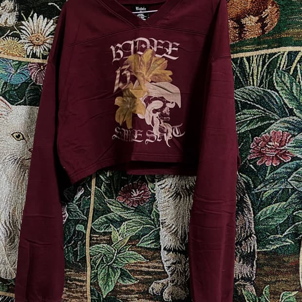 [vintage] Badee sweatshirt Burgundy M