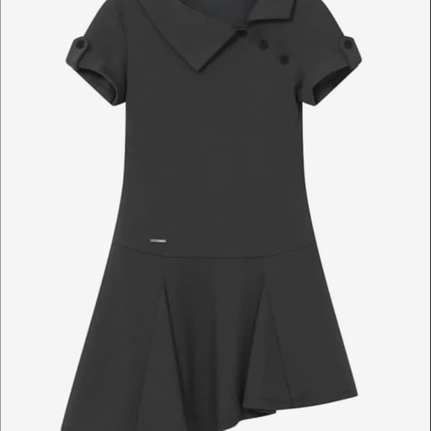 미세키서울 Slash button flare one piece