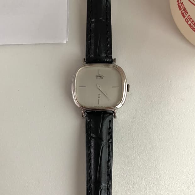 Seiko 세이코 스퀘어 쿼츠 레이디스