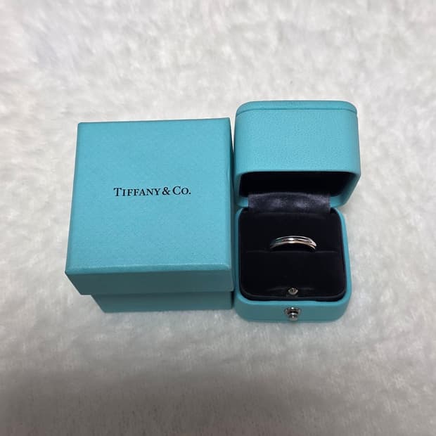 티파니앤코 밀그레인 3.5MM 플래티늄 핑크골드