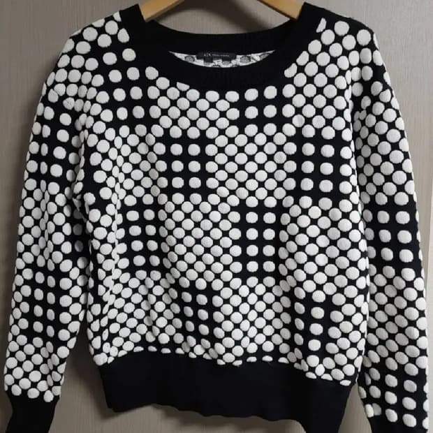 알마니 익스체인지 백화점정품 니트티, M