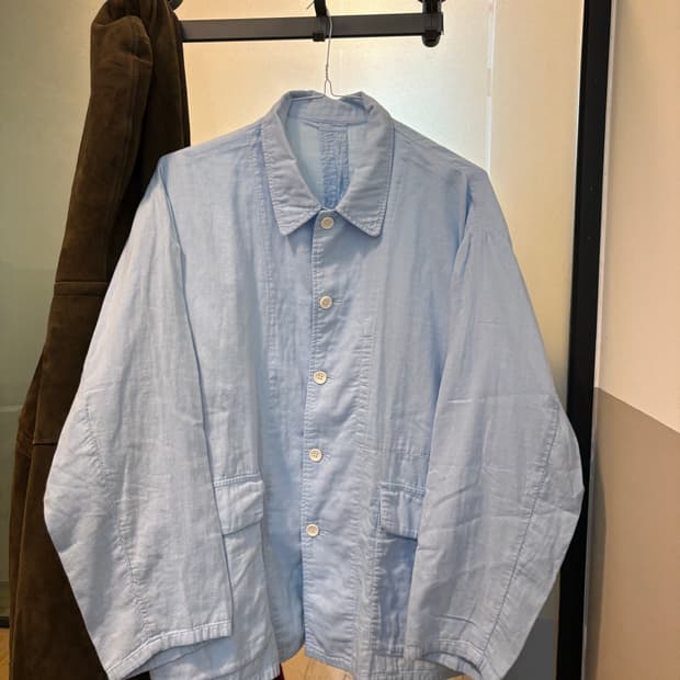 포터클래식 수빈 골드 거즈 자켓 porter classic