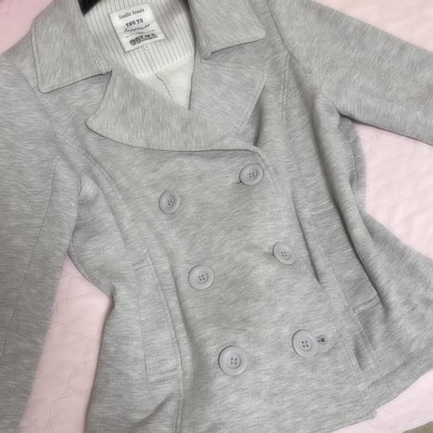 COLZA 그레이 하프 코트 일본브랜드 히메갸루 오네갸루 stc이코핑세