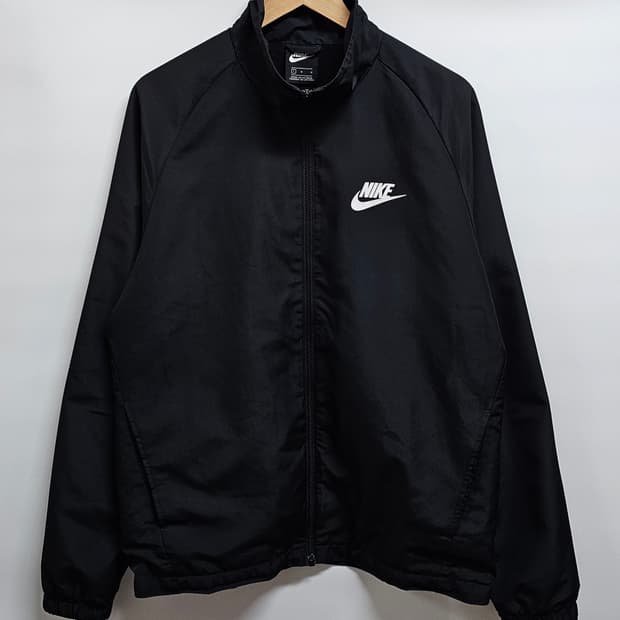 나이키 블랙 바람막이 자켓 L