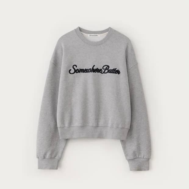 썸웨어버터 볼드 로고 스웻셔츠 맨투맨