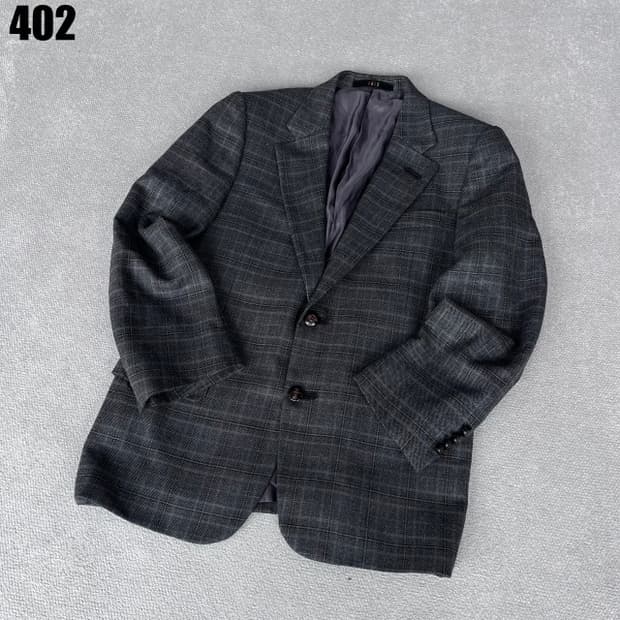 닥스 체크 남성 자캣 