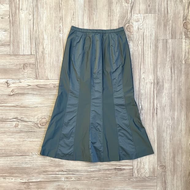 Chamois Depo 올리브 그레이 스커트