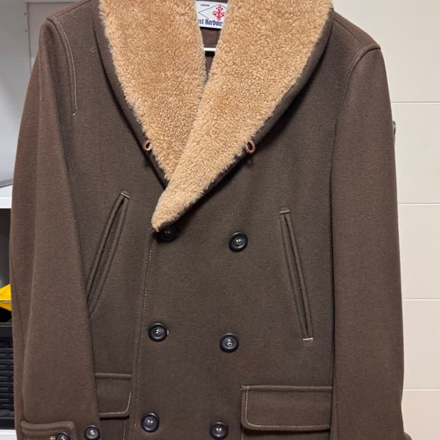 ehs 시어링 숄 코트 판매합니다