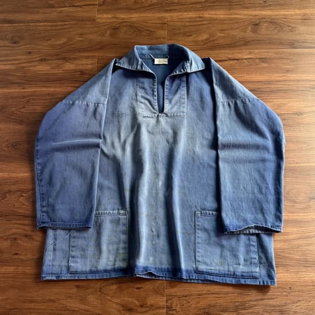 [2XL]6~70's NEWLYN 썬페이딩 피셔맨 스목